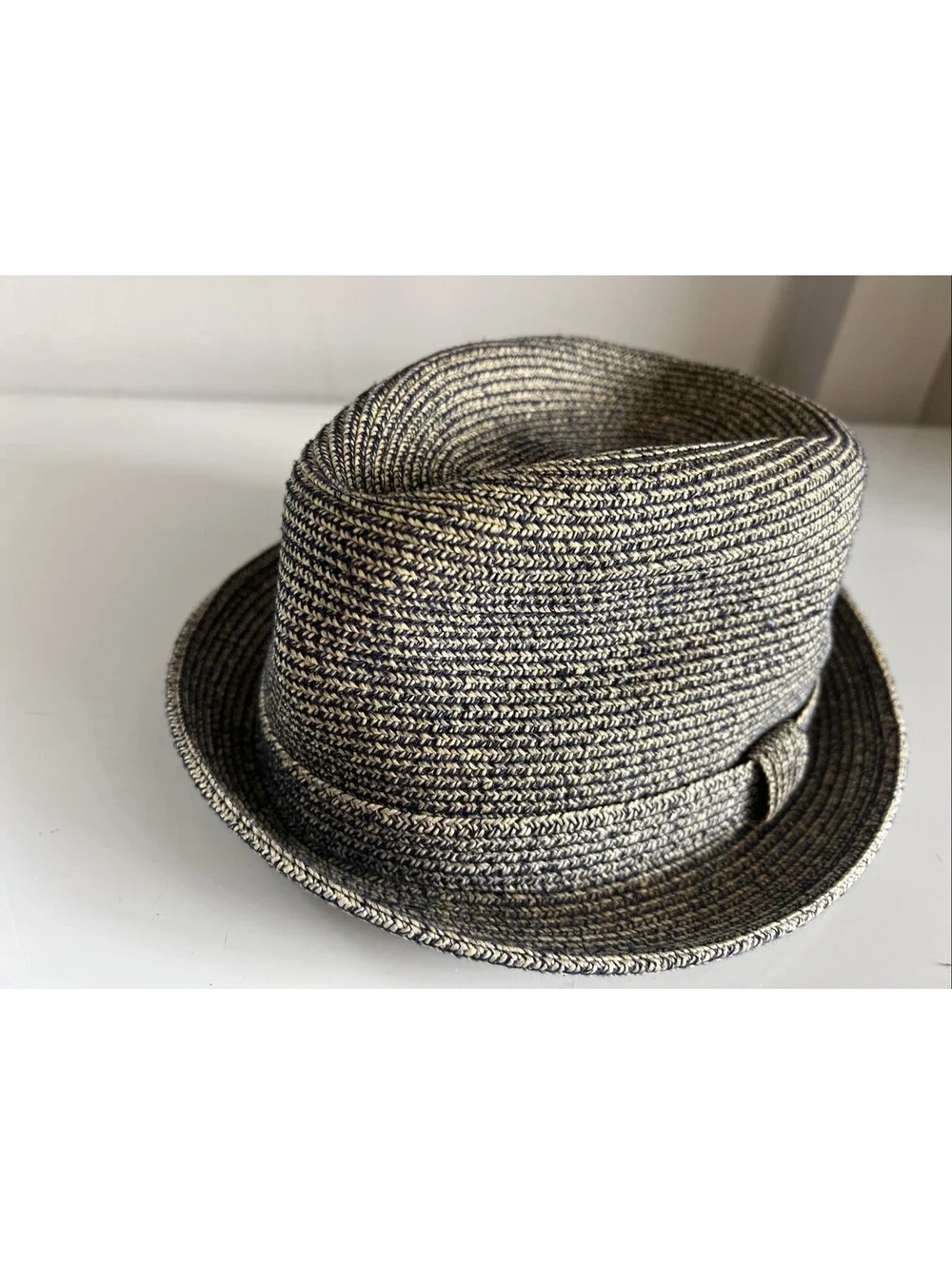 Country Gentleman mens hat Blue and white Classic look